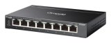 TP-Link Omada ES208GP netwerk-switch Managed L2 Gigabit Ethernet (10/100/1000) Power over Ethernet (PoE) DIN-rail Zwart