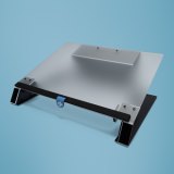 R-Go Tools Documenthouder R-Go Read2Write, voor lezen en schrijven, ergonomisch, met soft foam polssteun, mat acrylaat