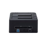 StarTech.com Dual-Bay USB 3.0 naar SATA en IDE HDD Docking Station, 5 Gbps Hard Drive Dock, Externe 2.5/3.5" SATA I/II/III en IDE (40 pin) SSD/HDD Docking Station, Hot-Swap Hard Drive Bays, Top-Loading