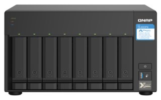 QNAP TS-832PX NAS Tower Annapurna Labs AL324 4 GB DDR4 0 TB QNAP Turbo System Aluminium, Zwart
