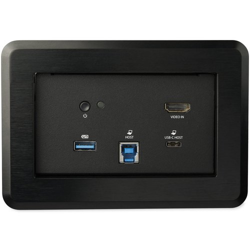 StarTech.com Vergadertafel docking station en aansluitdoos 4K - USB-C/USB-A host - HDMI - 4x USB 60W USB-C Power Delivery RJ45