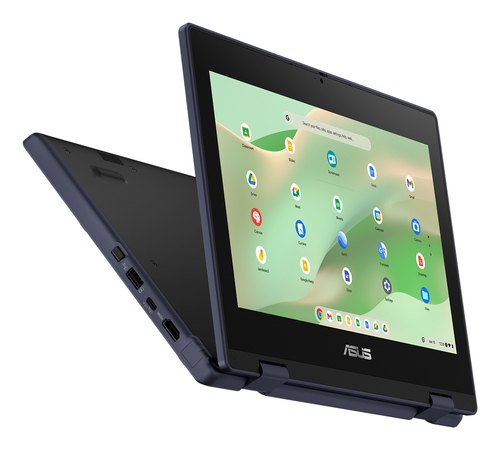 ASUS Chromebook CZ11 Flip CZ1104FM4A-NS0199 MediaTek Kompanio Kompanio 540 29,5 cm (11.6") Touchscreen HD 4 GB LPDDR4x-SDRAM 64 GB eMMC Wi-Fi 7 (802.11be) ChromeOS Grijs AZERTY Belgisch
