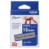 Brother TZE-R931 labelprinter-tape Zwart op zilver