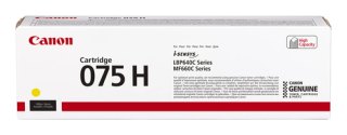 Canon 075 H tonercartridge 1 stuk(s) Origineel Geel