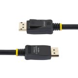 StarTech.com 2m VESA Gecertificeerde DisplayPort Kabel, 10 Pack, DisplayPort 1.2 Kabel met Vergrendeling, 4K 60Hz UHD, DP naar DP Kabel voor Monitor, Vergrendelbare DP Connectors