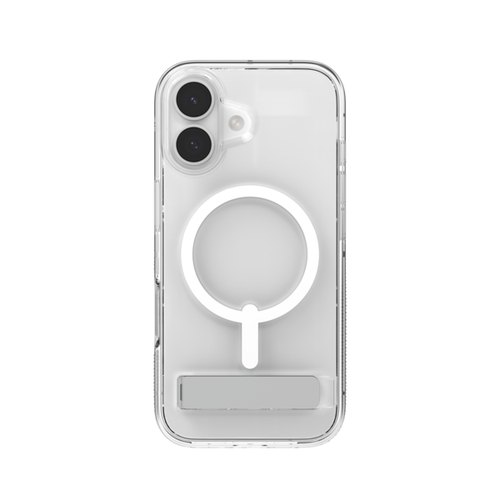 ZAGG Crystal Palace Snap Kickstand (Button Cover) mobiele telefoon behuizingen 16 cm (6.3") Hoes Transparant