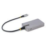 StarTech.com 3-Port USB-C Hub met Ethernet, 3x USB-A , Gigabit Ethernet RJ45, USB 3.0 5Gbps, Bus-Powered, 30cm Kabel, Compacte Laptop USB Type-C Hub Adapter met GbE, Micro USB Voeding