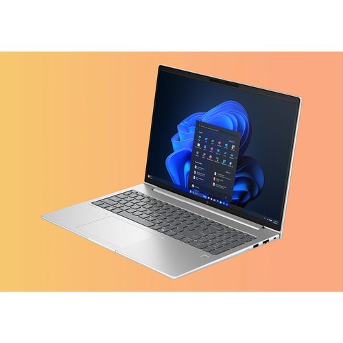 HP EliteBook 6 G1i 16 AI PC Intel Core Ultra 5 235U Laptop 40,6 cm (16") WUXGA 16 GB DDR5-SDRAM 512 GB SSD Wi-Fi 6E (802.11ax) Windows 11 Pro Zilver