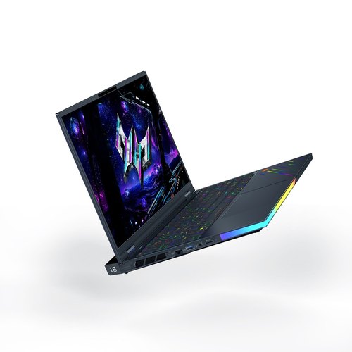 Acer Predator Helios 16 AI PH16-73-967E Intel Core Ultra 9 275HX Laptop 40,6 cm (16") WQXGA 64 GB DDR5-SDRAM 3 TB SSD NVIDIA GeForce RTX 5090 Wi-Fi 7 (802.11be) Windows 11 Home Zwart AZERTY