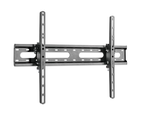 Manhattan Wandbeugel voor TV’s en monitoren (Kantelbaar), voor schermen 37"–65", VESA-compatibiliteit: van 200x200 tot 600x400 mm (controleer de afmetingen van de vier montagegaten aan de achterzijde), max 45 kg, zwart