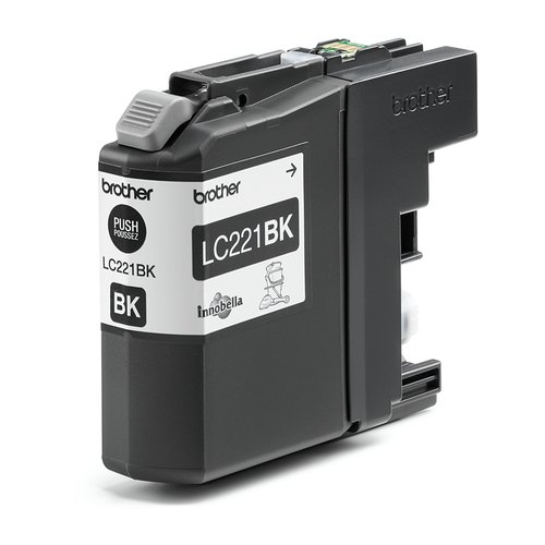 Brother LC221BK inktcartridge 1 stuk(s) Origineel Zwart
