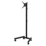 Manhattan Trolley voor TV’s en monitoren, voor schermen 13"–42", VESA-compatibiliteit: van 75x75 tot 200x200 mm (controleer de afmetingen van de vier montagegaten aan de achterzijde), max 20 kg, 6 hoogten, beugel