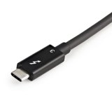 StarTech.com Thunderbolt 3 naar Dual DisplayPort Adapter DP 1.4 Dual 4K 60Hz of Single 8K/5K Thunderbolt 3 naar DP Adapter TB3 naar 2x DisplayPort Monitor Video Display Adapter Mac/Windows