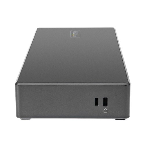 StarTech.com USB C Dock - Triple 4K Monitor USB Type-C Docking Station - 100W Power Delivery - DP 1.4 Alt Mode & DSC, 2x DisplayPort 1.4/HDMI 2.0 - 6xUSB (2x 10Gbps), SD - Windows/Chrome