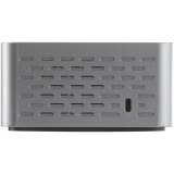 StarTech.com USB-C Dock, 4K 60Hz Quad Monitor DisplayPort & HDMI, Universeel USB Type-C Docking Station met 100W Power Delivery, USB Hub met 1x USB Type-C & 3x USB-A, Ethernet, Audio