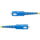 StarTech.com 30m SC naar SC (UPC) OS2 Single Mode Simplex Glasvezel Kabel, 9/125µm, Laser Optimized, 40G/100G, Flexibel Buigen, Low Insertion Loss, LSZH Fiber Patchkabel