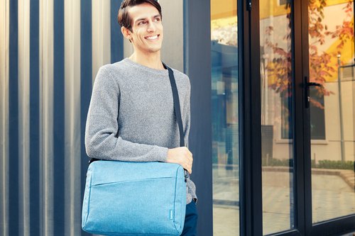 Lenovo GX40Q17230 laptoptas 39,6 cm (15.6") Tas met bovensluiting Blauw