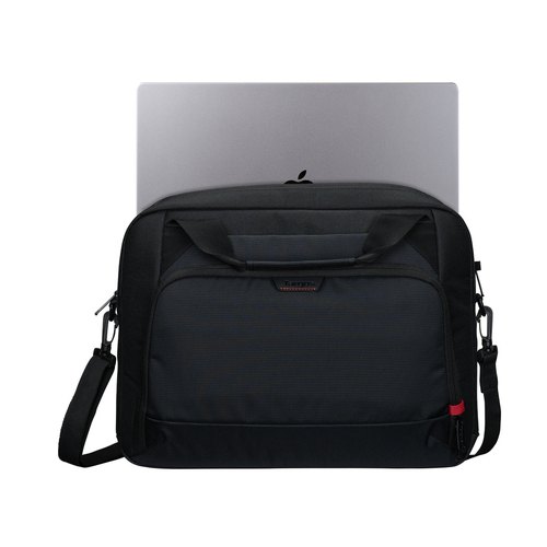 Targus EcoSmart 40,6 cm (16") Aktetas Zwart, Rood