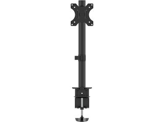 VISION Monitor Desk Post Black