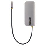 StarTech.com USB C Multiport Adapter, 4K 60Hz HDMI Video Adapter, 3 Port 5Gbps USB-A 3.2 Hub, 100W Power Delivery Pass-Through, GbE, 30cm Kabel, USB Type-C Ethernet Adapter, Travel Dock, Laptop Docking Station