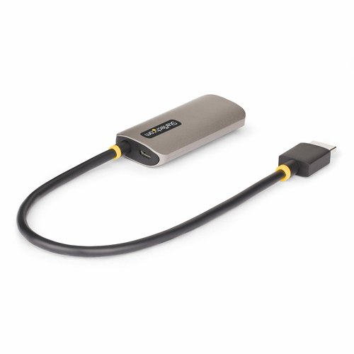 StarTech.com 30cm HDMI naar DisplayPort Adapter Kabel, 8K 60Hz, Actieve HDMI 2.1 naar DP 1.4 Video Converter, HDCP 1.4/2.1/2.2/2.3, DSC 1.2a, USB Bus Powered met Meegeleverde Kabel