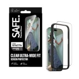 PanzerGlass SAFE. by ® Screen Protector iPhone 18 Pro | 17 Pro | Ultra-Wide Fit w. EasyAligner Doorzichtige schermbeschermer 1 stuk(s)