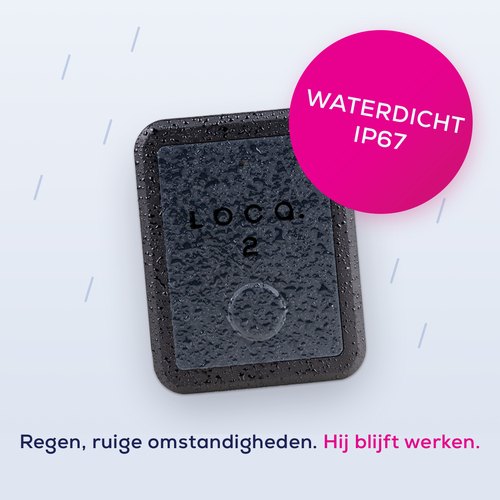 Nedsoft Loca 2 GPS tracker - Zónder abonnement – 3 jaar batterijduur – Waterdicht – 4G Future proof