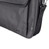 Trust Atlanta Laptop Tas 15,6 inch Eco - Laptop schoudertas – Voor laptops tot 15,6 inch – Gerecycled materiaal – Zwart