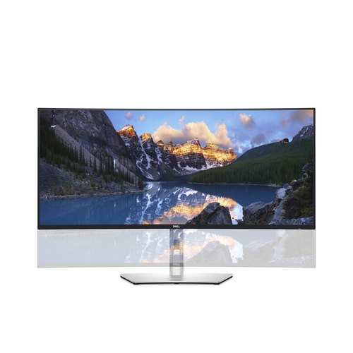 DELL UltraSharp U3824DW computer monitor 95,2 cm (37.5") 3840 x 1600 Pixels Wide Quad HD+ LCD Zwart, Zilver