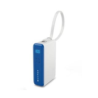 Targus HyperJuice Flex 10K 30W 5000 mAh Wit, Blauw