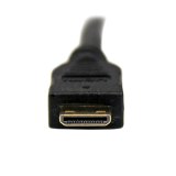 StarTech.com 1m Mini HDMI naar DVI Kabel, DVI-D naar HDMI Kabel (1920x1200p), 19 Pin HDMI Mini Male naar DVI-D Male, Digital Monitor Kabel Adapter M/M, Mini HDMI naar DVI Adapter