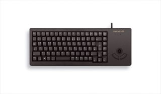 CHERRY XS Trackball toetsenbord Universeel USB QWERTY Amerikaans Engels Zwart