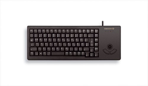 CHERRY XS Trackball toetsenbord Universeel USB QWERTY Amerikaans Engels Zwart