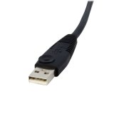 StarTech.com 1,80m 4-in-1 USB Dual-Link DVI-D KVM-switch Kabel met Audio en Microfoon