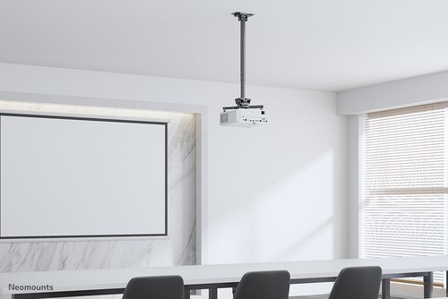 Neomounts CL25-550BL1 Beamer plafondbeugel - h 74,5-114,5 cm - Easy Install - full motion