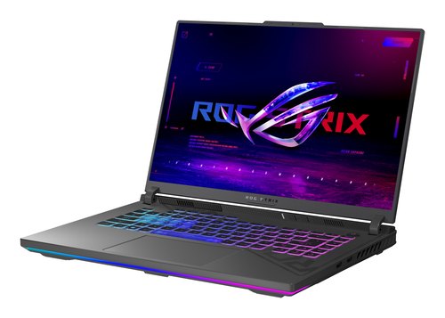 ASUS ROG Strix G16 G614PM-S5091W AMD Ryzen™ 9 8940HX Laptop 40,6 cm (16") WQXGA 32 GB DDR5-SDRAM 1 TB SSD NVIDIA GeForce RTX 5060 Laptop GPU Wi-Fi 6E (802.11ax) Windows 11 Home Grijs AZERTY Belgisch