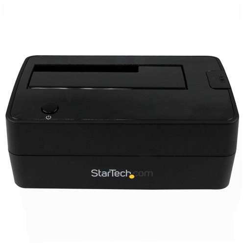 StarTech.com Single Bay USB 3.1 naar SATA HDD Docking Station, USB 3.1 (10 Gbps) Hard Drive Dock, Externe 2.5/3.5" SATA III HDD/SSD Dock Station, Hot-Swap Hard Drive Bay, Top-Loading