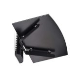 StarTech.com Hangende Wandplank voor Audio/Video Apparatuur, In Hoogte Verstelbaar Schap voor Onder TV, Hangend Wandmeubel, Organiseer uw A/V apparatuur op dit zwart gehard glazen schap