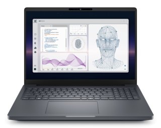 DELL Pro Max 16 Plus MB16250 Intel Core Ultra 7 265HX Mobiel werkstation 40,6 cm (16") Full HD+ 32 GB DDR5-SDRAM 1 TB SSD NVIDIA RTX PRO 2000 Blackwell Wi-Fi 7 (802.11be) Windows 11 Pro Zwart Belgisch