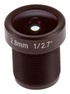 MP Lens 2.8mm F1.2 M12 Thread P3905-R Mk