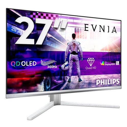 Philips Evnia 8000 27M2N8500/00 computer monitor 67,3 cm (26.5") 2560 x 1440 Pixels Quad HD QD-OLED Wit