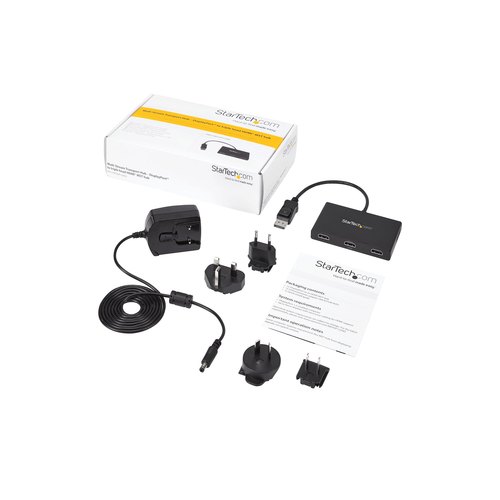 StarTech.com DisplayPort naar HDMI multi-monitor splitter - 3 poorts MST Hub