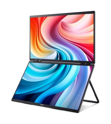 Acer PD243YEbmiuux Draagbare monitor Zwart 60,5 cm (23.8") LCD 1920 x 1080 Pixels