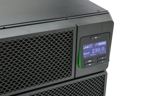 APC Smart-UPS On-Line SRT5KRMXLI - 5kW/VA, 6x C13, 4x C19 uitgang, rackmountable, Embedded NMC