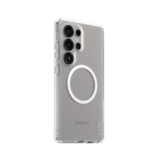 PanzerGlass CARE™ by ® Urban Combat Case Transparent w. White Qi Compatible Samsung Galaxy S25 Ultra mobiele telefoon behuizingen Hoes Transparant