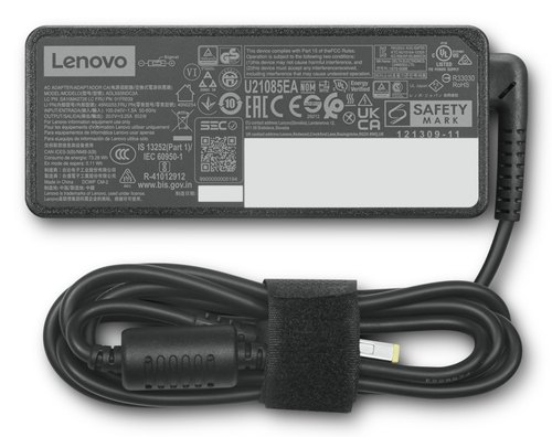 Lenovo 4X21J81440 netvoeding & inverter Binnen 65 W Zwart