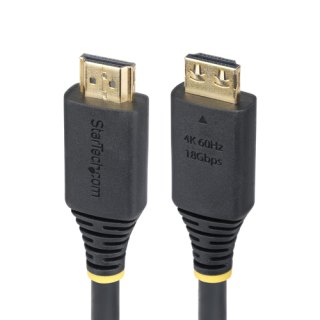 StarTech.com 1,8m High Speed HDMI Kabel met Grip Connectors, 4K 60Hz/1440p 144Hz, HDR10/HDCP 2.2/ARC, 18Gbps, UHD HDMI 2.0 Kabel voor TV/Monitor/Display, TPE Mantel