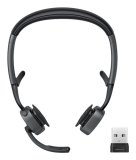 SHOKZ OpenMeet2 UC Headset Draadloos Open-ear Kantoor/callcenter Bluetooth Zwart