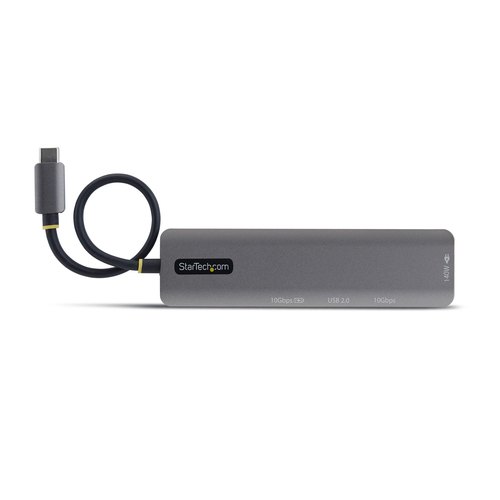 StarTech.com USB-C naar HDMI Multiport Adapter met 140W PD Charging, 4K 60Hz, USB 10Gbps Hub, 1x USB 2.0 Port, Type-C Mini Dock voor MacBook / Dell / ThinkPad / HP