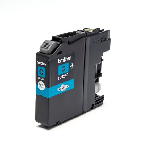 Brother LC123C inktcartridge 1 stuk(s) Origineel Cyaan